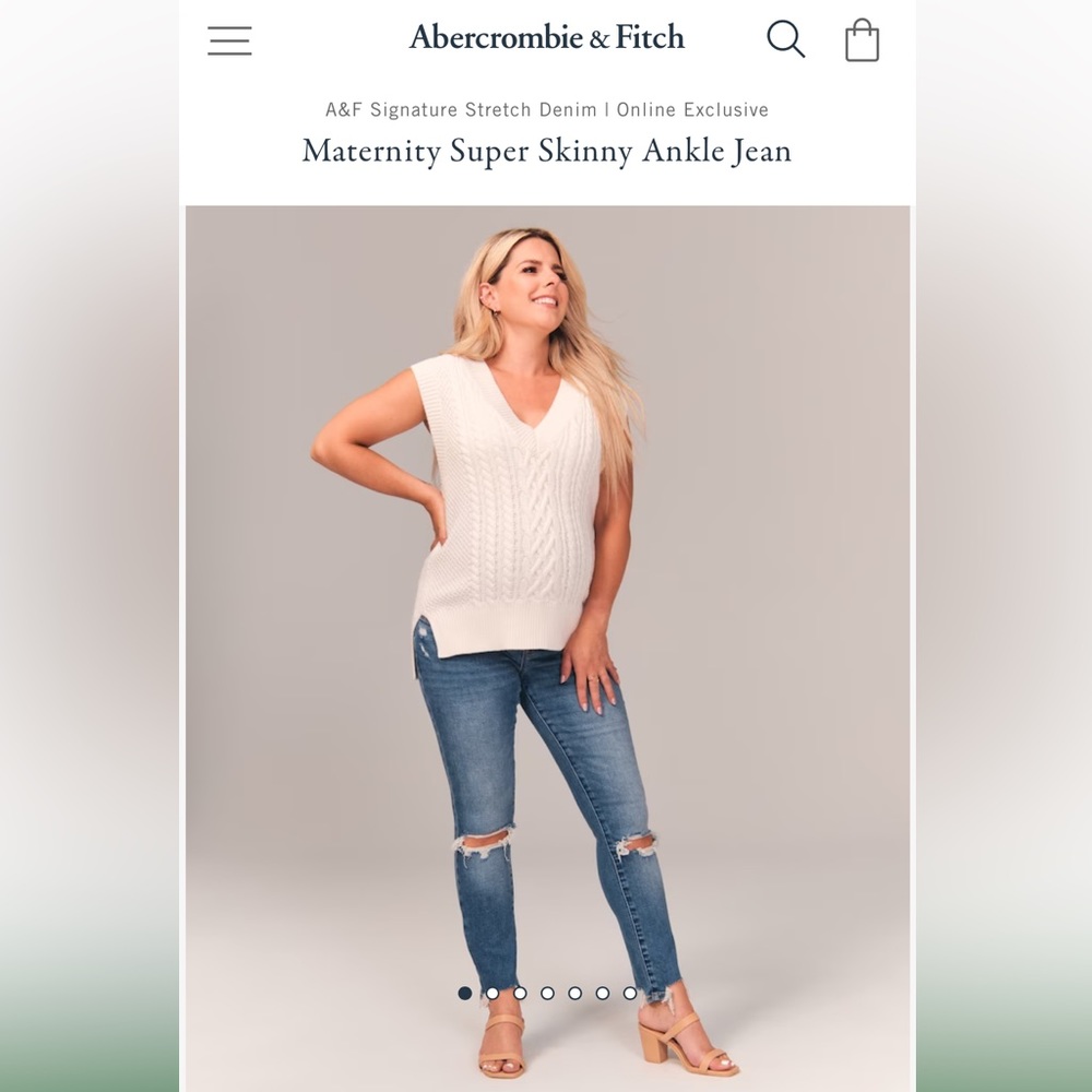 Abercrombie & Fitch Maternity Jeans